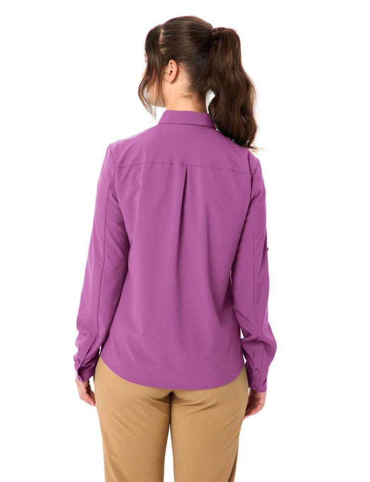 VAUDE VAUDE Women's Rosemoor LS Shirt IV Funktionsbluse Damen - magenta - 1 | SportScheck