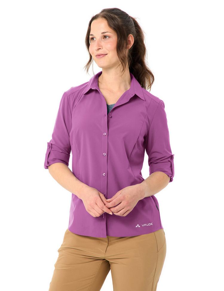 VAUDE VAUDE Women's Rosemoor LS Shirt IV Funktionsbluse Damen - magenta - 2 | SportScheck