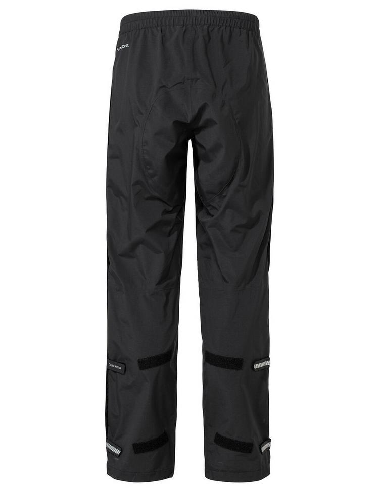 VAUDE VAUDE Men's Yaras Rain Zip Pants IV Funktionshose Herren - black - 0 | SportScheck