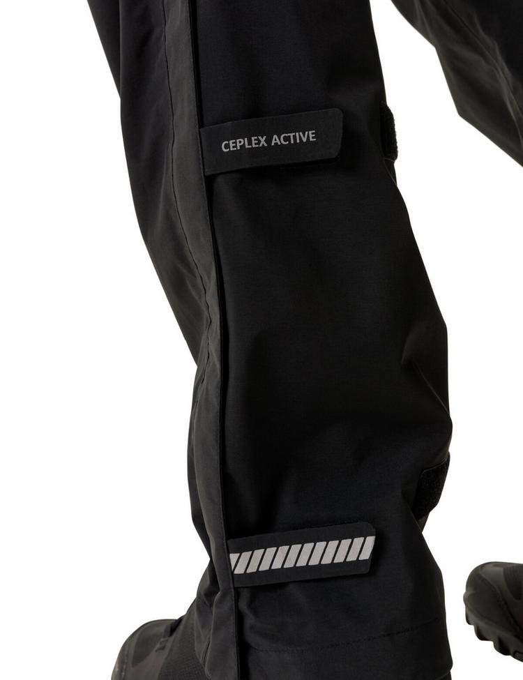 VAUDE VAUDE Men's Yaras Rain Zip Pants IV Funktionshose Herren - black - 0 | SportScheck