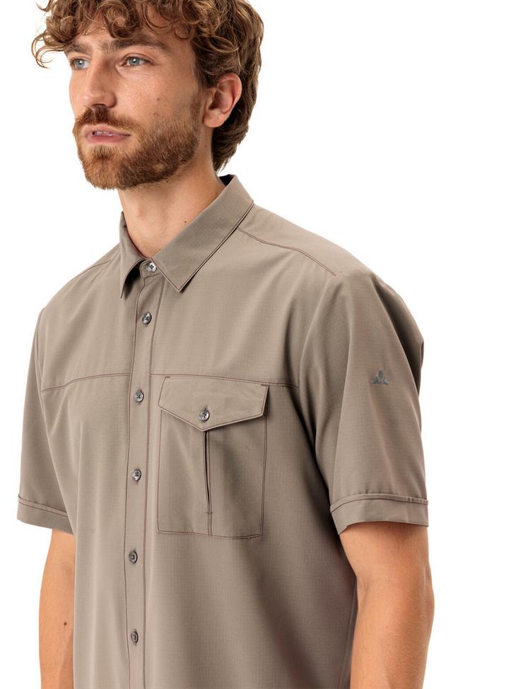 VAUDE VAUDE Men's Rosemoor Shirt II Funktionsbluse Herren - linen uni - 4 | SportScheck