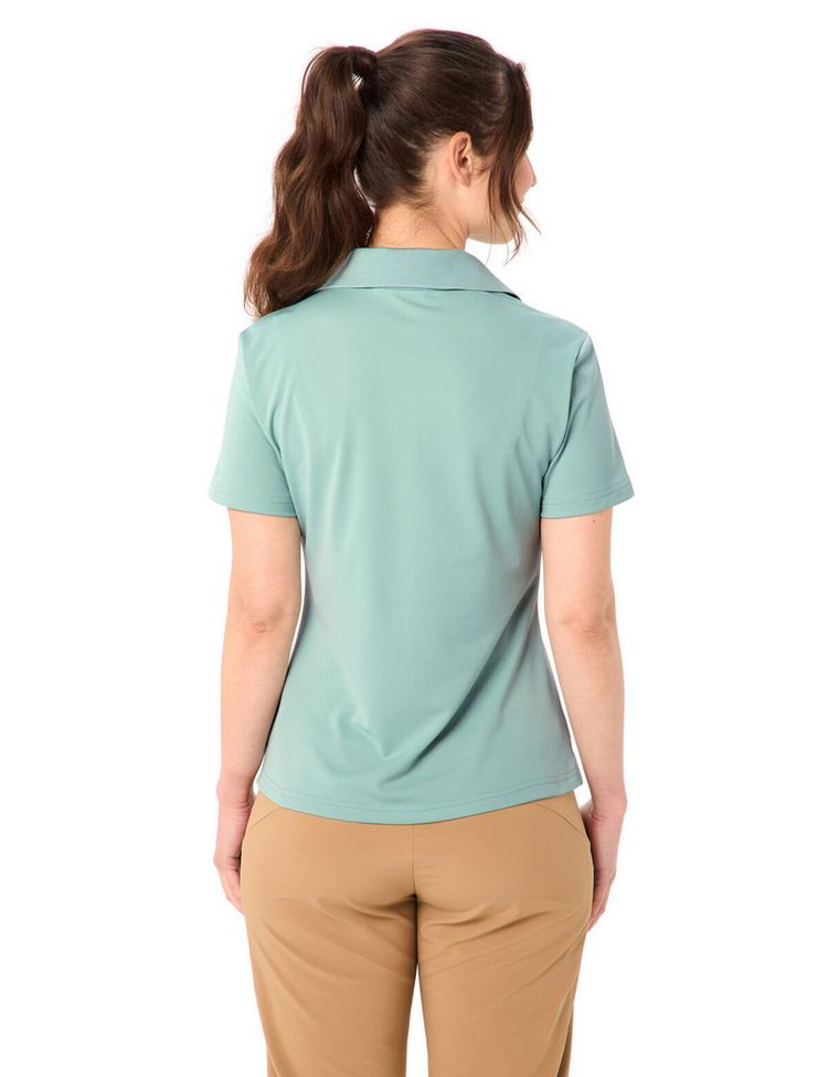 VAUDE VAUDE Women's Essential Polo Shirt T-Shirt Damen - dusty fern - 1 | SportScheck