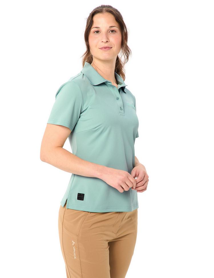 VAUDE VAUDE Women's Essential Polo Shirt T-Shirt Damen - dusty fern - 2 | SportScheck