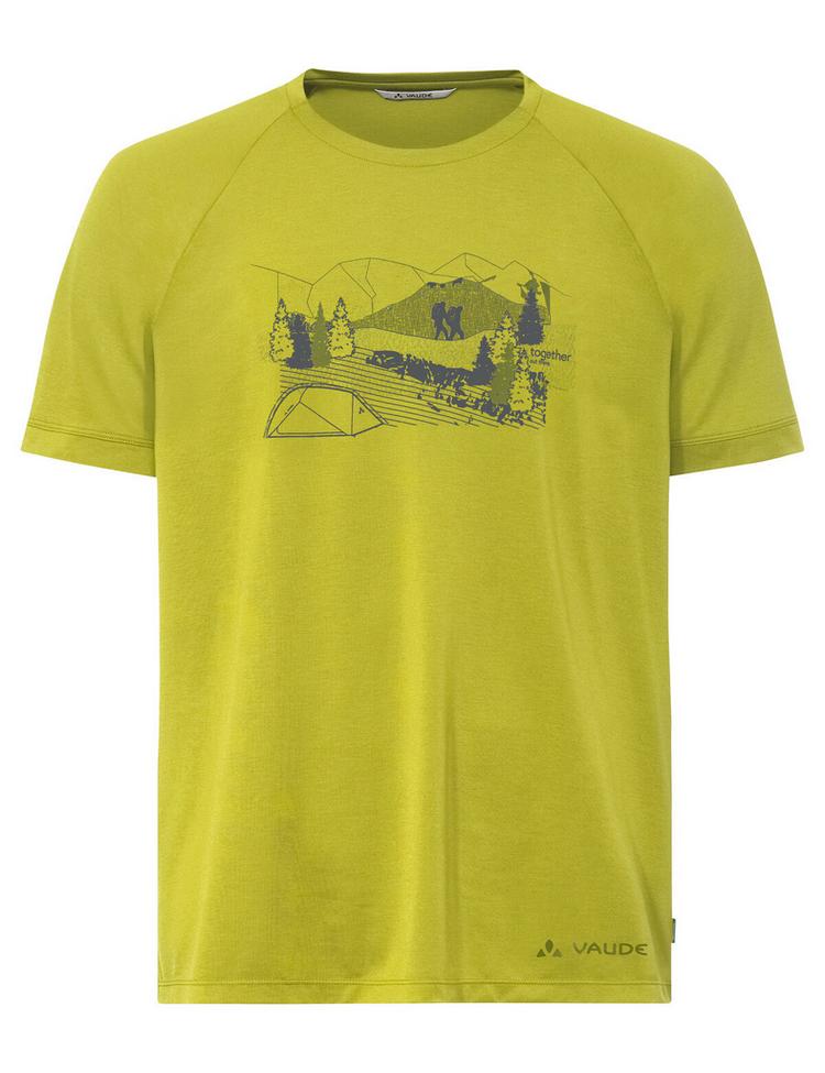 VAUDE VAUDE Men's Gleann T-Shirt II T-Shirt Herren - light leaf - 0 | SportScheck