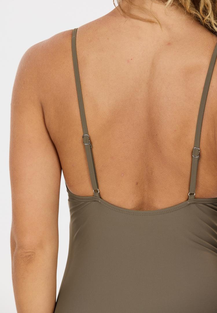 NOU NOU Eirini Badeanzug Damen - 1309 Mocha - 2 | SportScheck