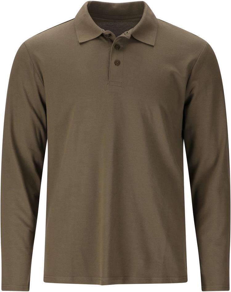 NOU NOU Harrold Langarmhemd Herren - 3211 Smokey Olive - 0 | SportScheck