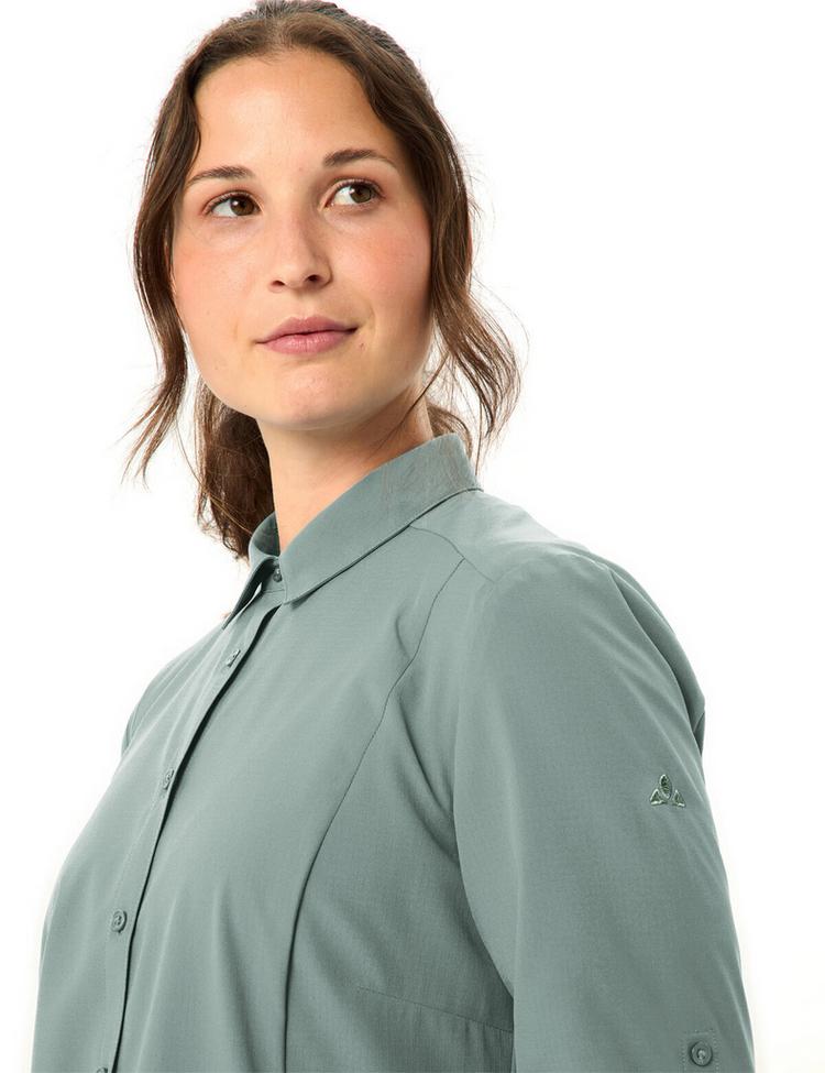 VAUDE VAUDE Women's Rosemoor LS Shirt IV Funktionsbluse Damen - dusty fern - 1 | SportScheck