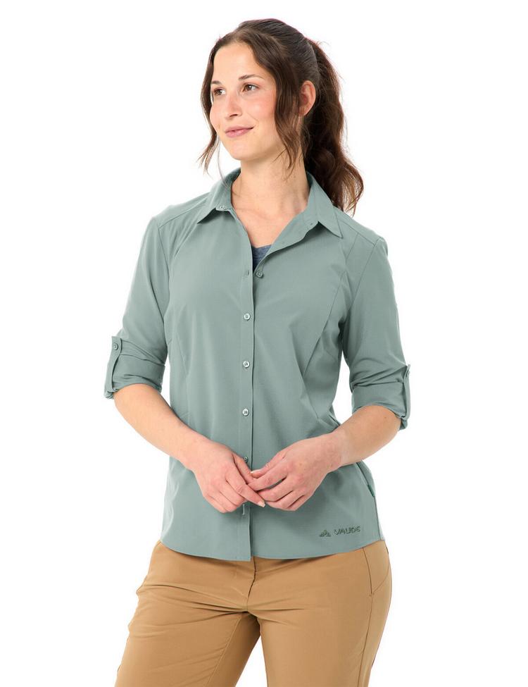 VAUDE VAUDE Women's Rosemoor LS Shirt IV Funktionsbluse Damen - dusty fern - 2 | SportScheck