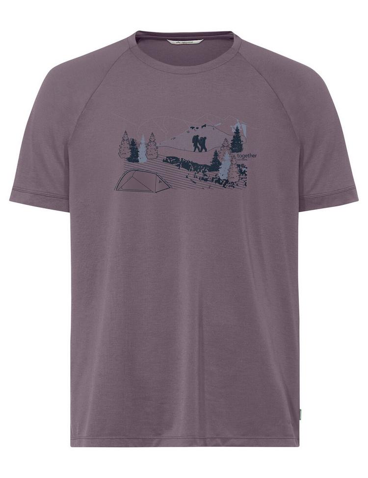 VAUDE VAUDE Men's Gleann T-Shirt II T-Shirt Herren - purple ash - 0 | SportScheck