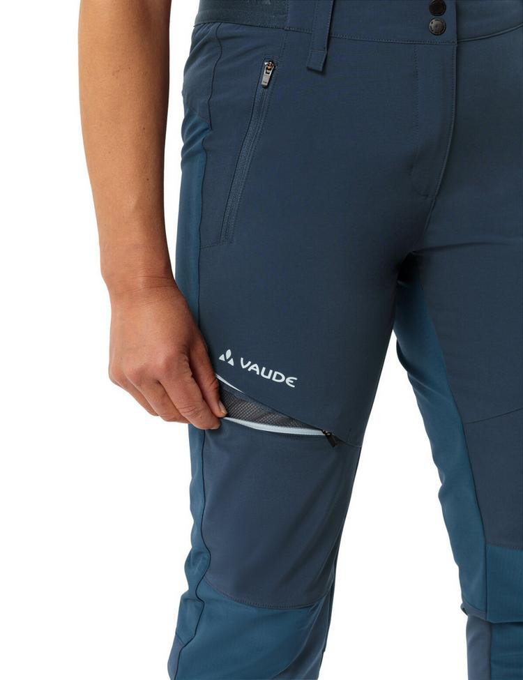 VAUDE VAUDE Women's Elope Pants Funktionshose Damen - dark sea - 1 | SportScheck