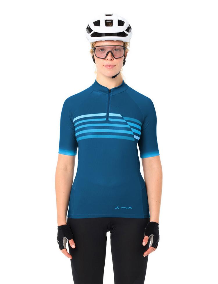 VAUDE VAUDE Women's Posta HZ Tricot II Trikot Damen - shore blue - 2 | SportScheck