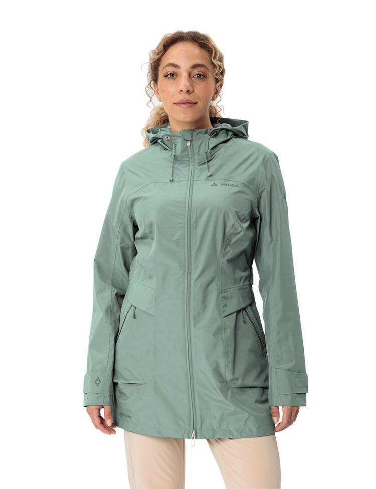 VAUDE VAUDE Women's Skomer Parka II Outdoorjacke Damen - dusty fern - 0 | SportScheck