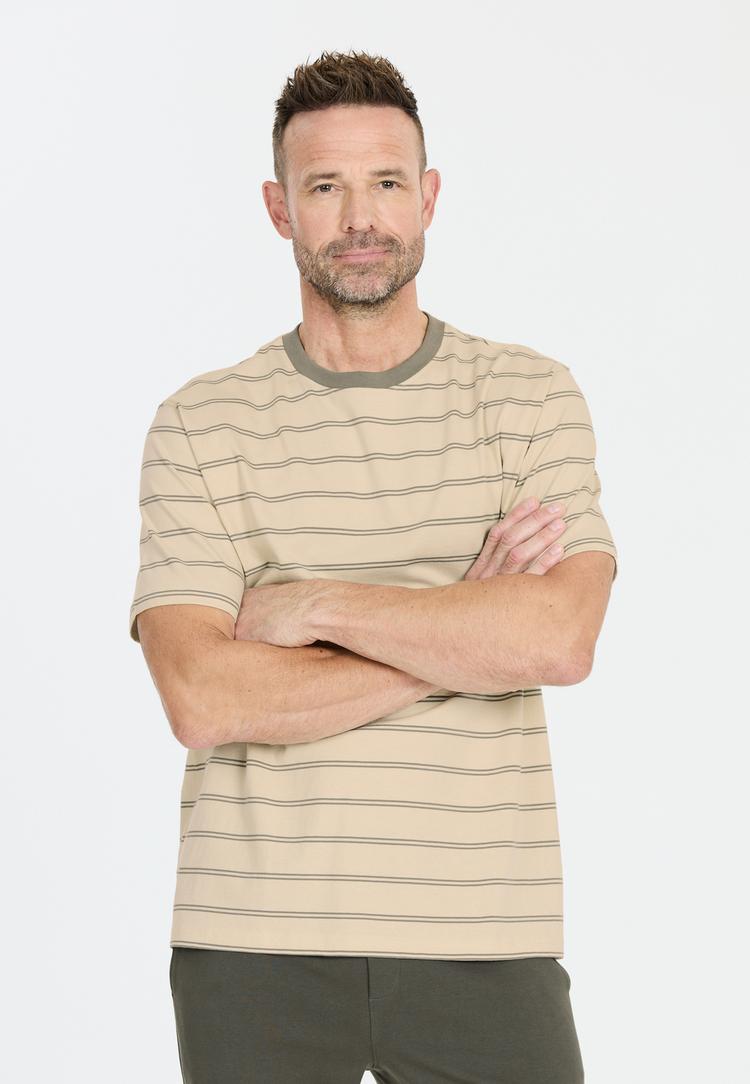 NOU NOU Siddall T-Shirt Herren - 1310 Almond Milk - 1 | SportScheck