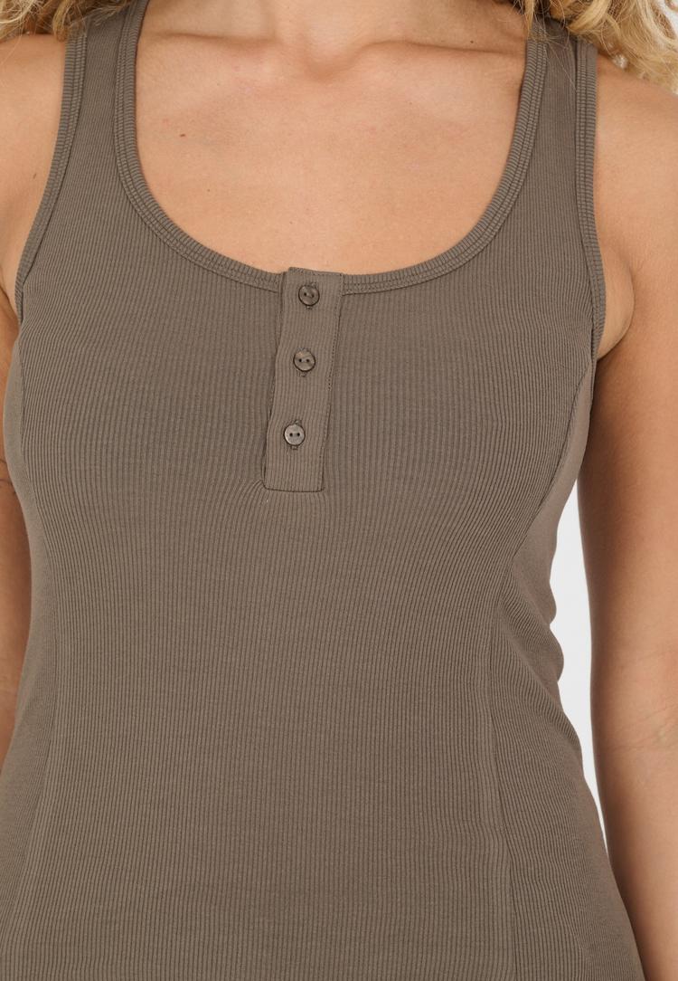 NOU NOU Marjory Spaghettitop Damen - 1309 Mocha - 2 | SportScheck