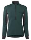 VAUDE Women's Kuro Halfzip LS Tricot Trikot Damen - deep pond
