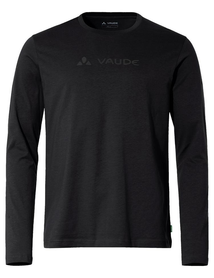 VAUDE VAUDE Men's Logo LS T-Shirt T-Shirt Herren - black - 0 | SportScheck