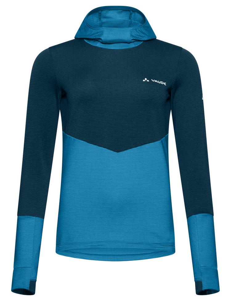 VAUDE VAUDE Women's Monviso Hoody Sweatshirt Damen - shore blue - 0 | SportScheck