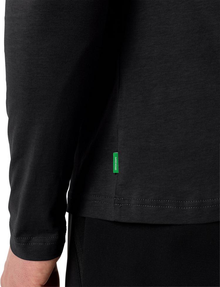 VAUDE VAUDE Men's Logo LS T-Shirt T-Shirt Herren - black - 0 | SportScheck