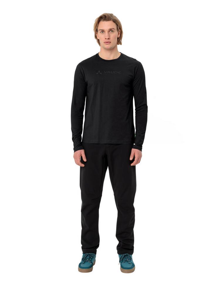 VAUDE VAUDE Men's Logo LS T-Shirt T-Shirt Herren - black - 2 | SportScheck