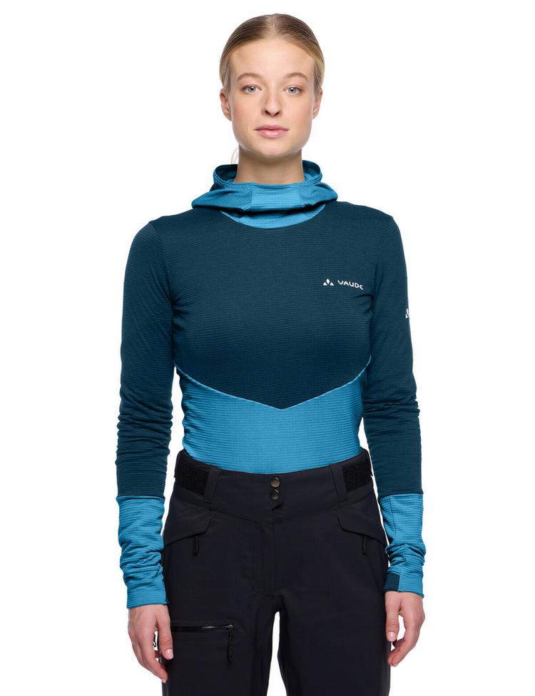 VAUDE VAUDE Women's Monviso Hoody Sweatshirt Damen - shore blue - 2 | SportScheck