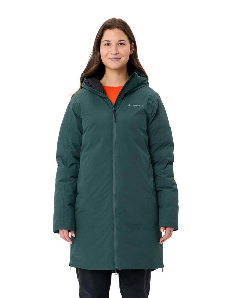 VAUDE VAUDE Women's Mineo Coat IV Outdoorjacke Damen - deep pond - 0 | SportScheck