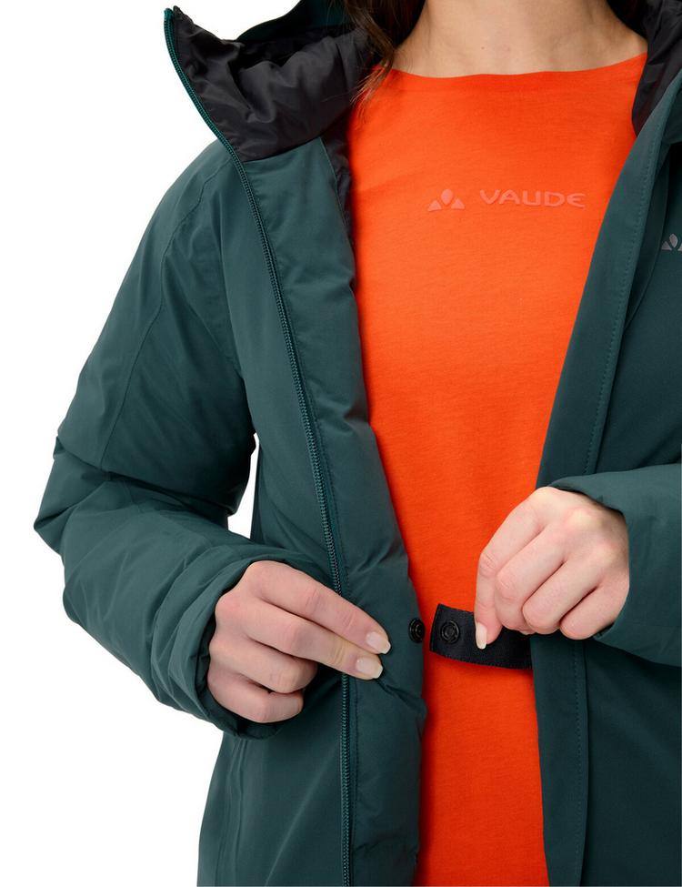 VAUDE VAUDE Women's Mineo Coat IV Outdoorjacke Damen - deep pond - 1 | SportScheck
