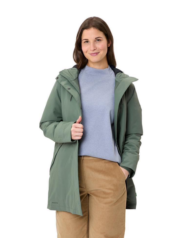 VAUDE VAUDE Women's Coreway Parka Outdoorjacke Damen - agave - 2 | SportScheck