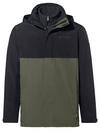 VAUDE Men's Rosemoor 3in1 Jacket Doppeljacke Herren - black/khaki