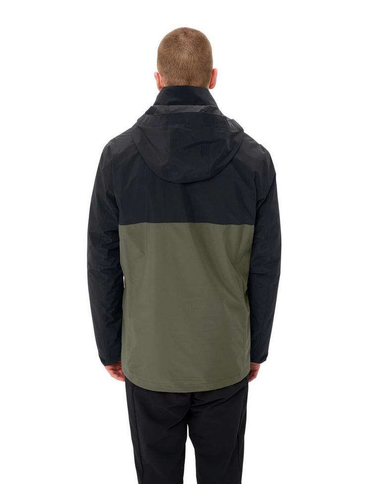 VAUDE VAUDE Men's Rosemoor 3in1 Jacket Doppeljacke Herren - black/khaki - 0 | SportScheck