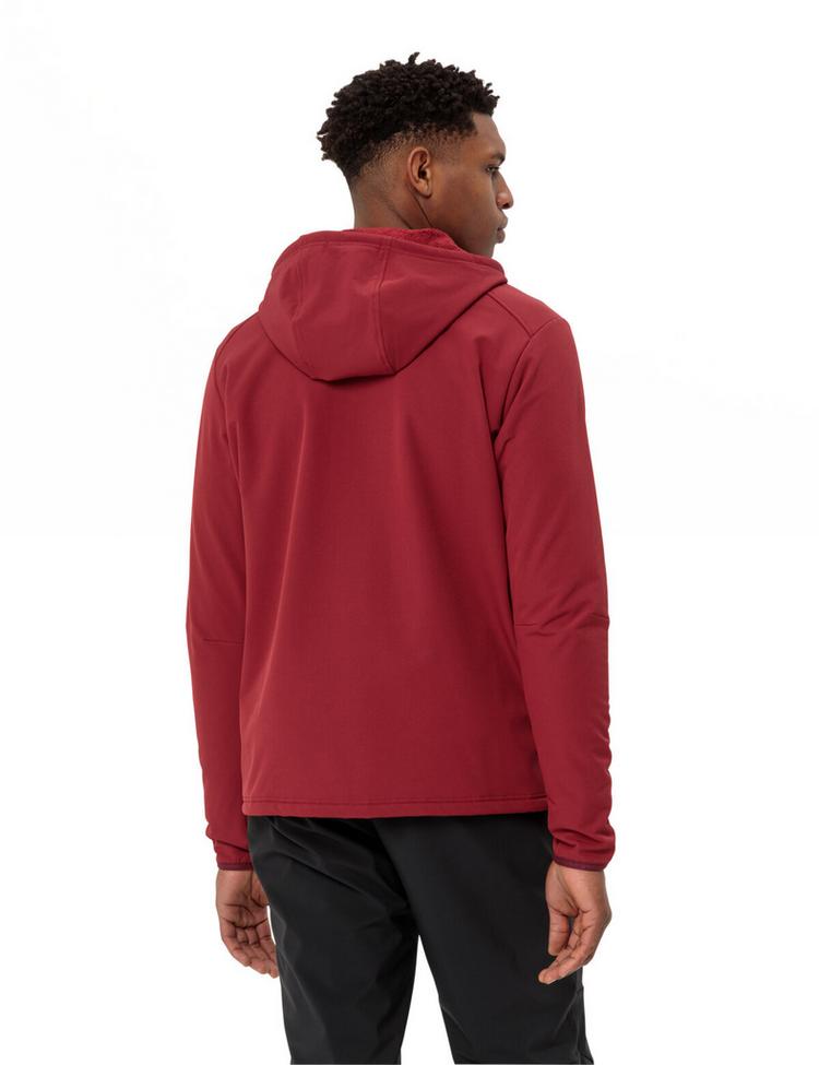 VAUDE VAUDE Men's Elope Stormfleece Hoody Outdoorjacke Herren - carmine - 1 | SportScheck