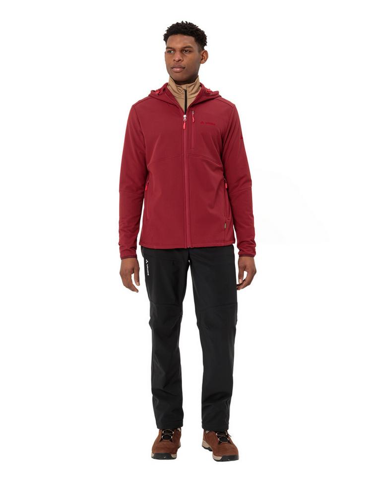 VAUDE VAUDE Men's Elope Stormfleece Hoody Outdoorjacke Herren - carmine - 2 | SportScheck