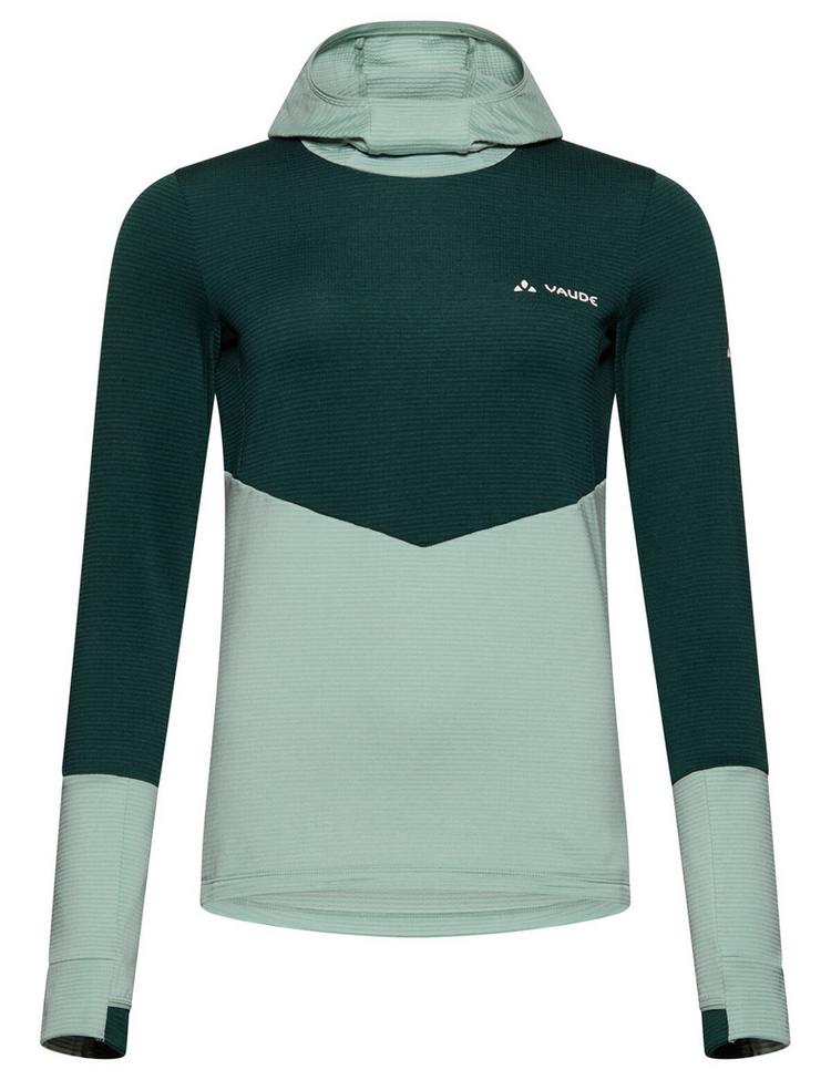 VAUDE VAUDE Women's Monviso Hoody Sweatshirt Damen - dusty fern - 0 | SportScheck