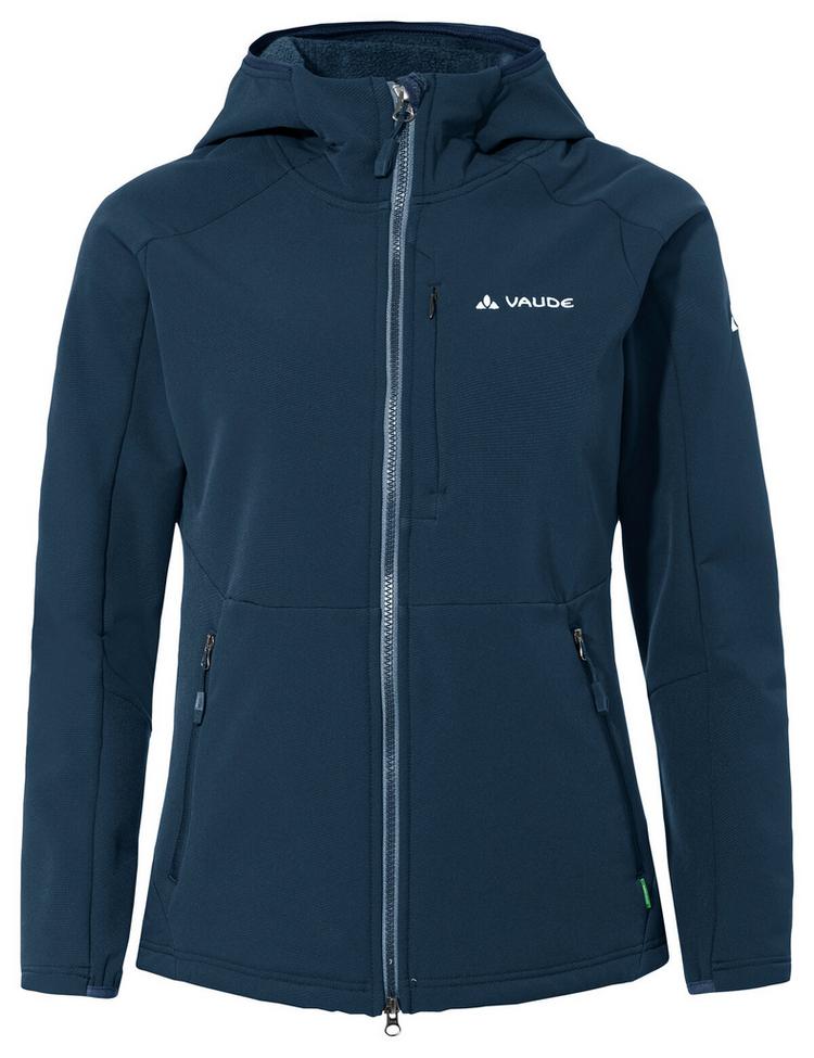 VAUDE VAUDE Women's Elope Stormfleece Hoody Outdoorjacke Damen - dark sea - 0 | SportScheck