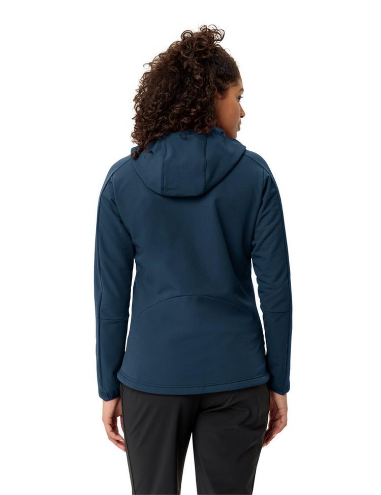 VAUDE VAUDE Women's Elope Stormfleece Hoody Outdoorjacke Damen - dark sea - 1 | SportScheck