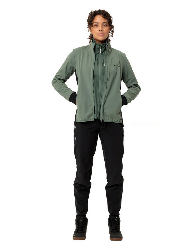 VAUDE VAUDE Women's Moab Pro Softshell Jacket Outdoorjacke Damen - agave - 2 | SportScheck
