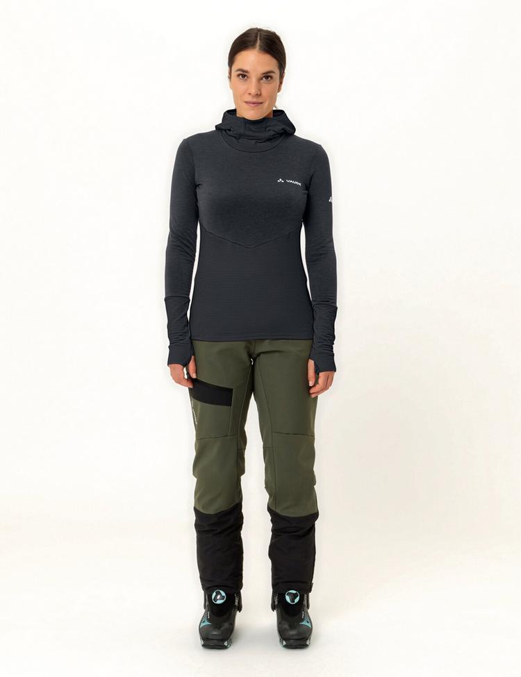 VAUDE VAUDE Women's Monviso Hoody Sweatshirt Damen - black - 2 | SportScheck