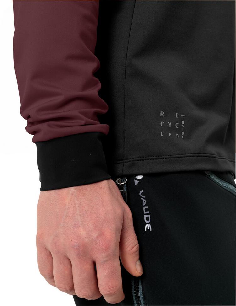 VAUDE VAUDE Men's Qimsa Halfzip LS Shirt T-Shirt Herren - carmine - 0 | SportScheck