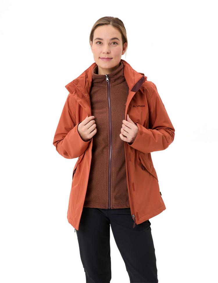 VAUDE VAUDE Women's Rosemoor 3in1 Jacket II Outdoorjacke Damen - buckeye - 0 | SportScheck