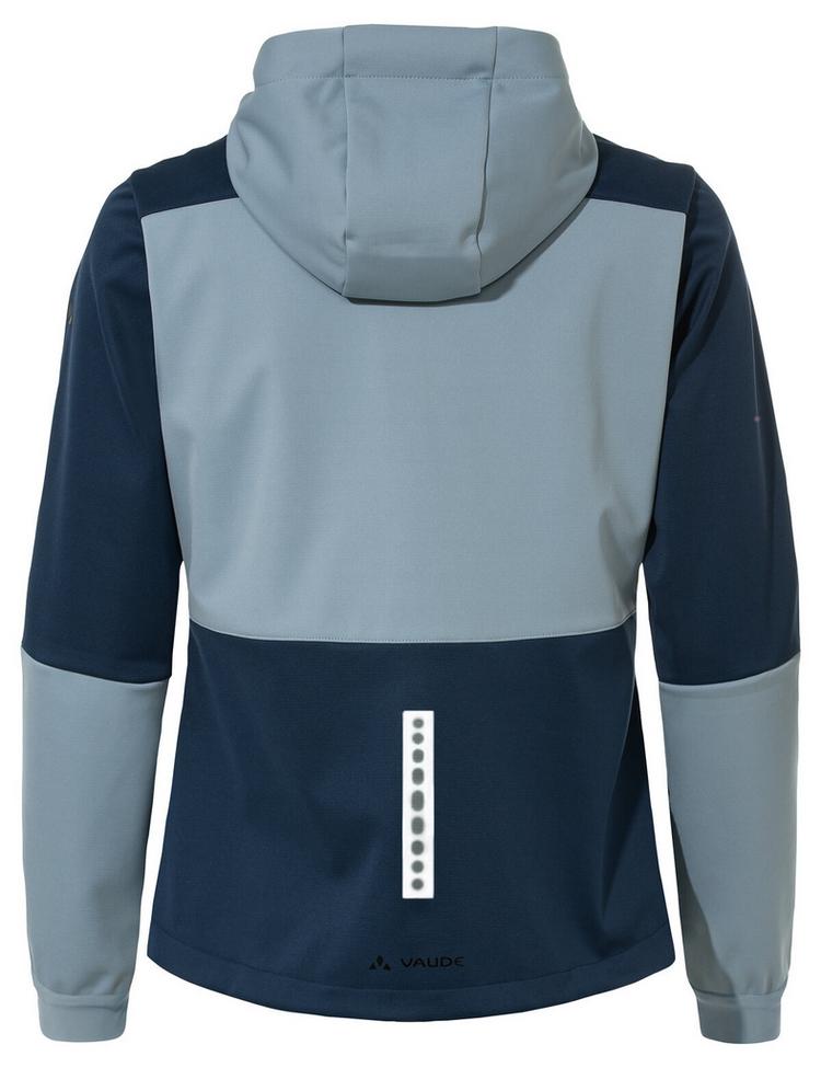 VAUDE VAUDE Women's Qimsa Hooded Softshell Jacket Outdoorjacke Damen - dark sea - 0 | SportScheck