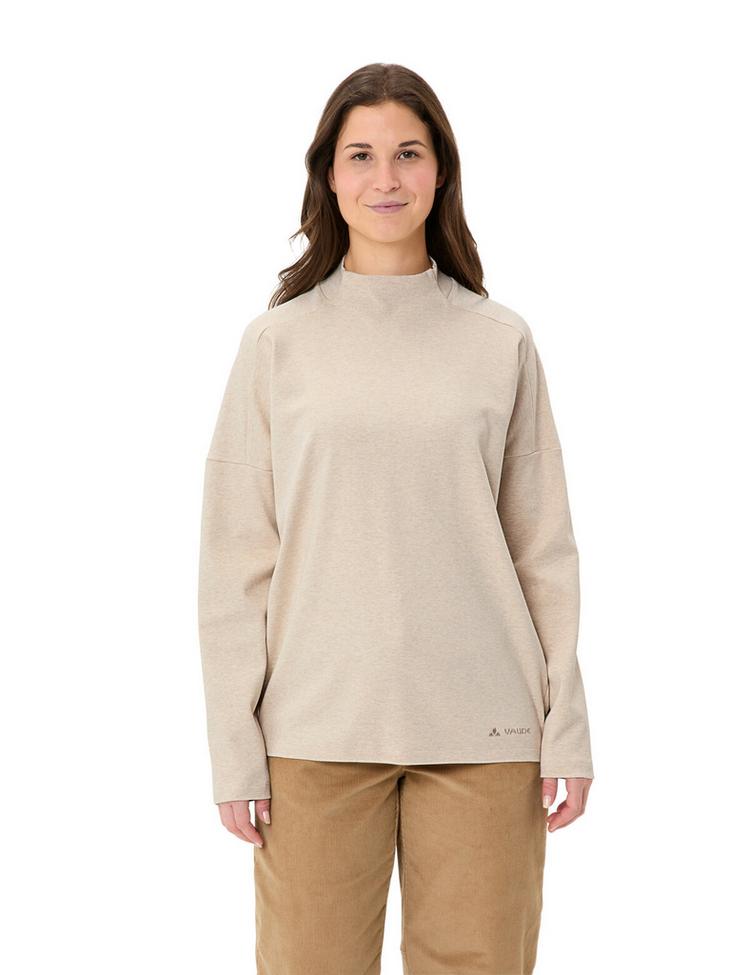 VAUDE VAUDE Women's Coreway Pullover T-Shirt Damen - linen - 0 | SportScheck