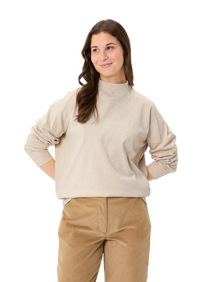 VAUDE VAUDE Women's Coreway Pullover T-Shirt Damen - linen - 2 | SportScheck