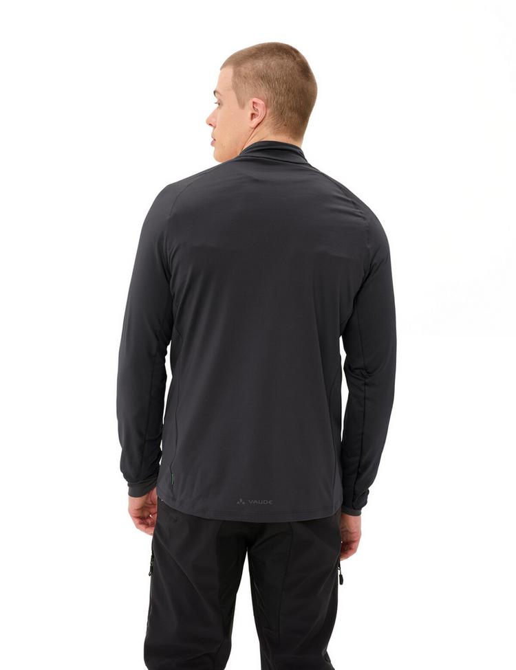 VAUDE VAUDE Men's Qimsa Halfzip LS Shirt T-Shirt Herren - black - 1 | SportScheck