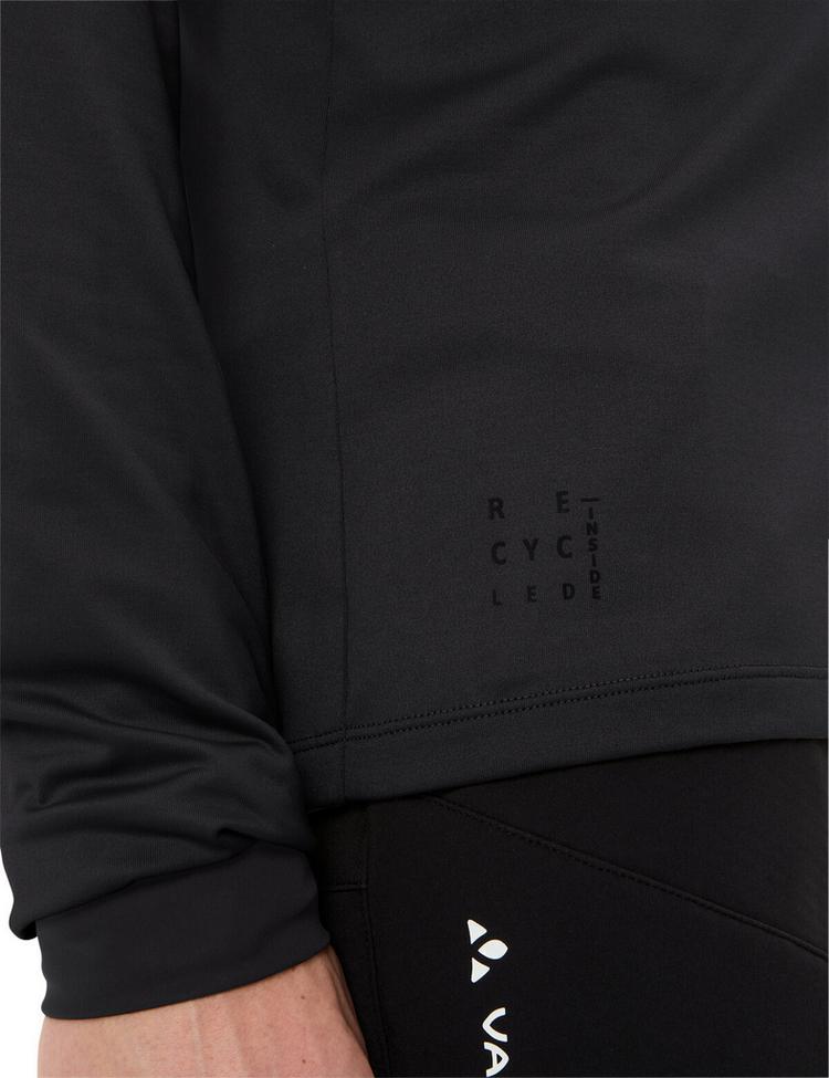 VAUDE VAUDE Men's Qimsa Halfzip LS Shirt T-Shirt Herren - black - 0 | SportScheck