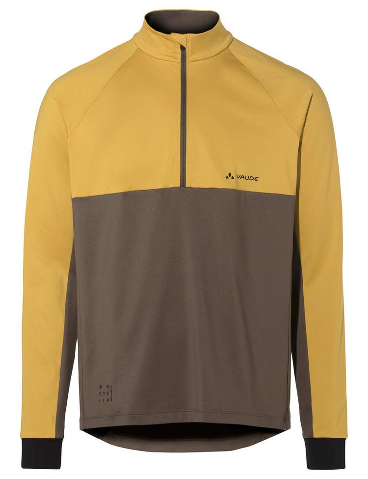 VAUDE VAUDE Men's Qimsa Halfzip LS Shirt T-Shirt Herren - savanna - 0 | SportScheck