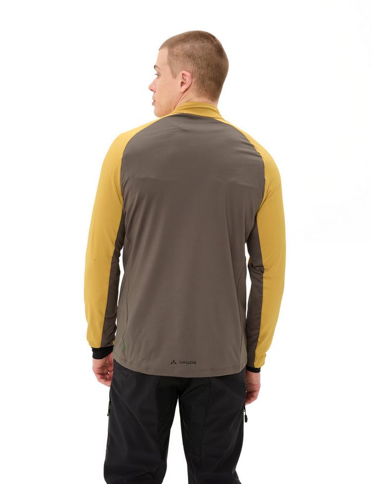 VAUDE VAUDE Men's Qimsa Halfzip LS Shirt T-Shirt Herren - savanna - 1 | SportScheck
