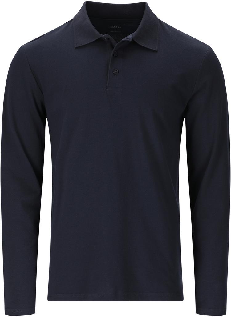 NOU NOU Harrold Langarmhemd Herren - 2101 Dark Sapphire - 0 | SportScheck
