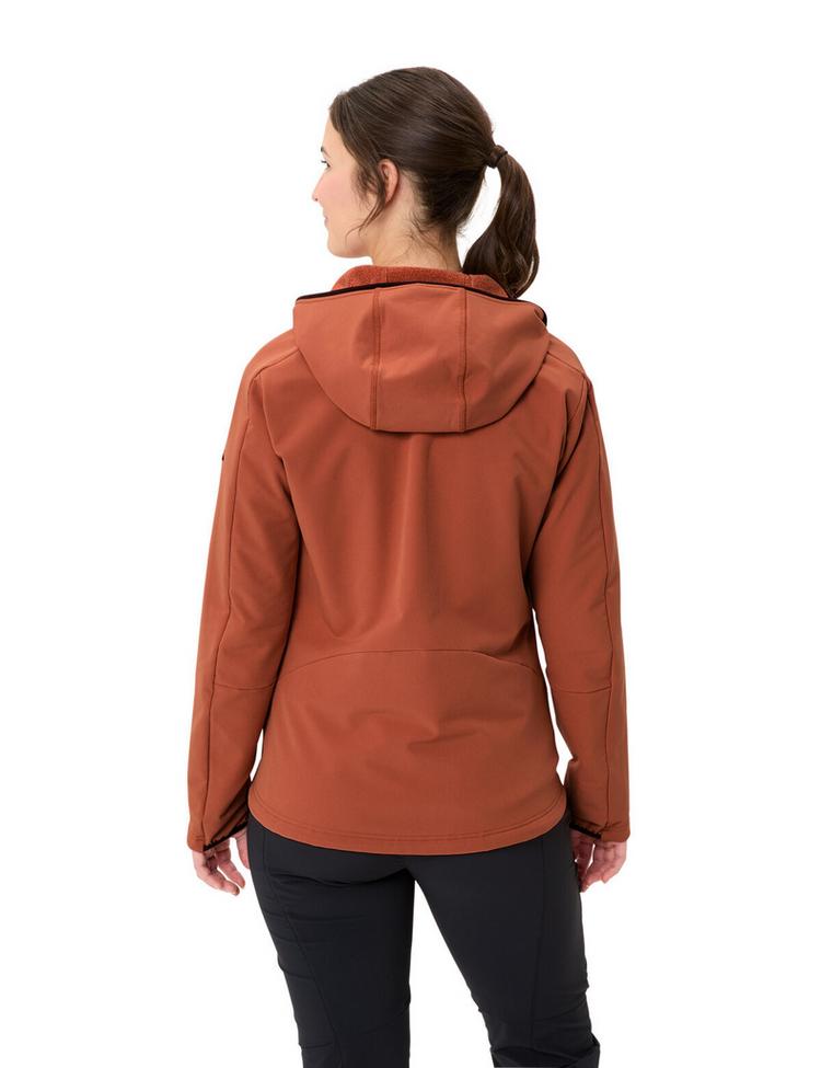 VAUDE VAUDE Women's Elope Stormfleece Hoody Outdoorjacke Damen - buckeye - 1 | SportScheck