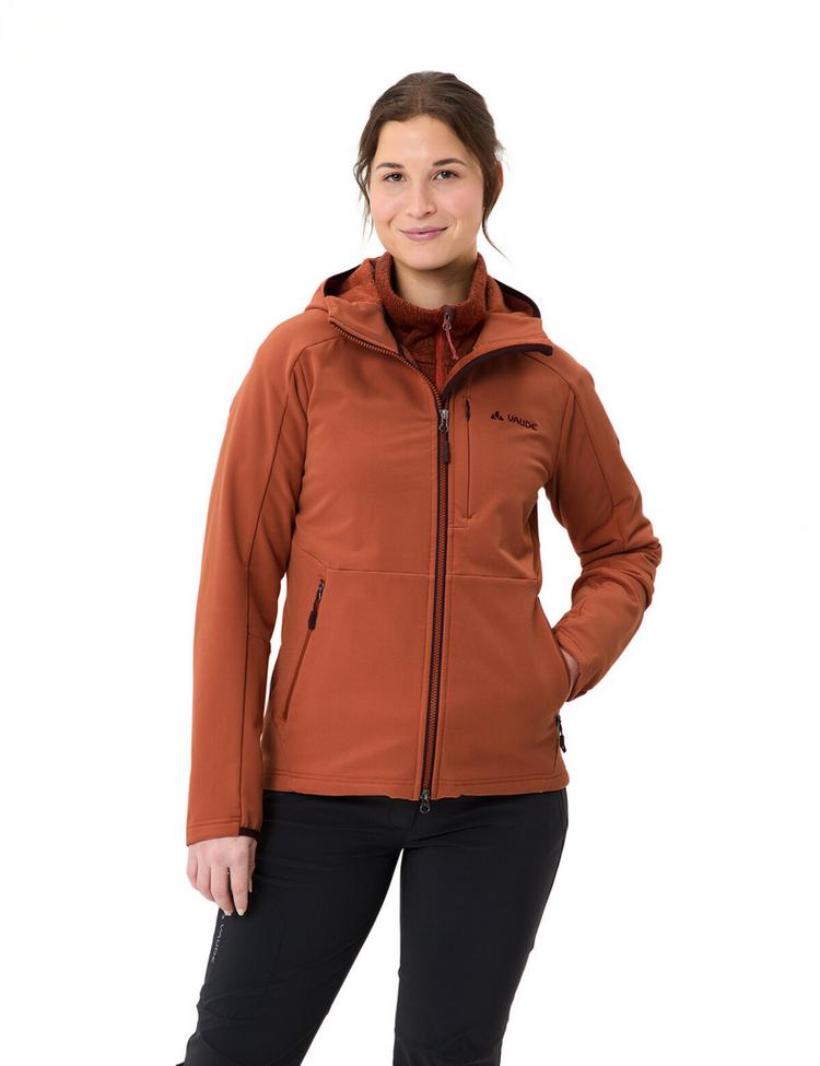 VAUDE VAUDE Women's Elope Stormfleece Hoody Outdoorjacke Damen - buckeye - 2 | SportScheck
