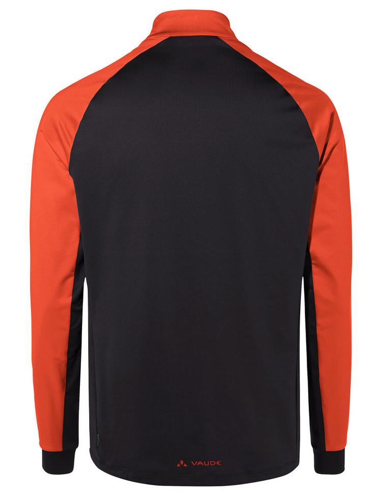 VAUDE VAUDE Men's Qimsa Halfzip LS Shirt T-Shirt Herren - glowing red - 0 | SportScheck