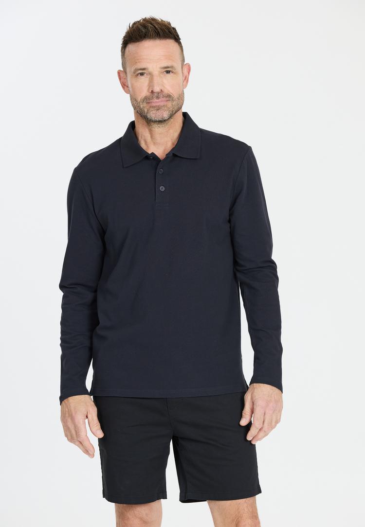 NOU NOU Harrold Langarmhemd Herren - 2101 Dark Sapphire - 1 | SportScheck